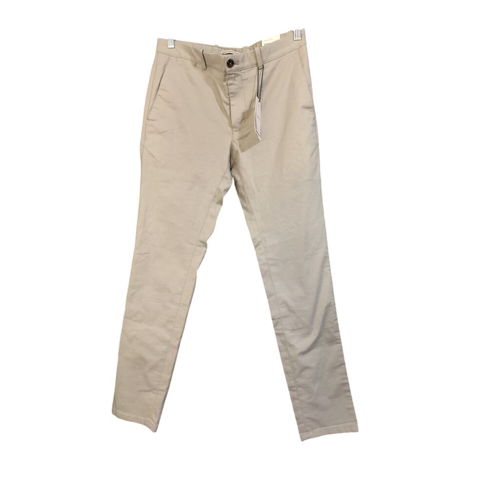 Mango Barna slim-fit twill chino pants 31 x 32 US BNWT